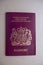 Hong Kong British Dependent Territories Citizens BDTC Passport