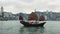 Hong Kong, China, A large boat in a body of water