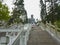 HONG KONG, CHINA- SEPTEMBER, 30, 2017: climbing the steps to tan tian buddha in hong kong