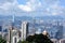 Hong Kong. Image of Hong Kong skyline view from Victora peak.