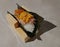 Hong Kong Japanese Sushi Roll Omakase Fresh Seafood Oomaki Seaweed Rice Wrap Wooden Utensil Stand Lunch Dinner Snack