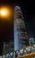 Hong Kong night skyscraper ifc