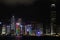 Hong Kong Night time in Central