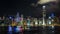 Hong Kong skyline - night timelapse