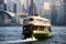 Hong Kong Star Ferry at dusk