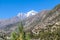 Hongde - Distant view on high Himalayas