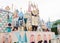 HONGKONG, HONGKONG DISNEYLAND - 30 March 2019 Close up of group littel doll in small world, Hong Kong Disneyland on