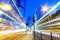 HongKong traffic light trails