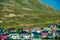 Honningsvag city, Mageroya island. Norway