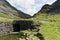 Honnister Pass, in The Lake District UK