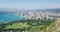 Honolulu Cityscape And Waikiki Beach Seen From Diamond Head State Monument