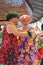 Honolulu, Hawaii - 5/2/2018 - Beautiful Hawaiian women performing traditional hula dance