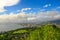 Honolulu and Waikiki Beach seen from Diamond Head Crater