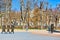 Honor guard from soldiers near monument of Liberty in Riga.Latvia.