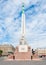 Honorary guard at Freedom Monument in Riga