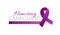 Honoring Caregivers Awareness Month Isolated Logo Icon Sign