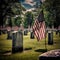 Honoring Sacrifice: AI-Crafted Memorial Day Cemetery with Patriot Graves