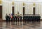 The honour guard of interior Ministry troops of Russia. Special military formations are designed to ensure the internal security o