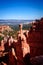 Hoo-doos and rock formations at Bryce Canyon National Park.