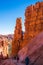 Hoo-doos and rock formations at Bryce Canyon National Park.