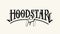 Hood star lettering