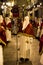 Hooded penitents during the famous Good Friday procession in Chieti (Italy