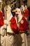 Hooded penitents during the famous Good Friday procession in Chieti (Italy