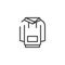 Hoodie line icon