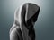 Hoodie, solitude, loneliness, 3d render illustration