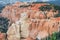 Hoodoo Pinnacle Stones at Bryce Canyon National Park Utah USA