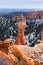 Hoodoo Rock Called The Hunter In Bryce Canyon, USA