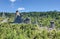 Hoodoo rocks near the lake of Serre-Poncon - Alpes - France