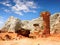 Hoodoos Cliffs Desert Landscape Badlands