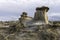 Hoodoos in Dinosaur Provincial Park