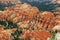 Hoodoos forest, Inspiration point, Bryce Canyon National Park