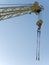 Hook elevating crane