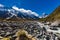 Hooker Valley Track in Aoraki National Park, New Zealand, South Island