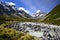 Hooker valley track, Mt. Aoraki Mt. Cook, New Zealand