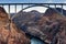 The Hoover Bridge from the Hoover Dam.