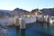 The Hoover Dam and the bridge in Nevada