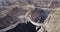 Hoover Dam in Nevada. Mountain and Colorado River in Background. Road and Bridge 9