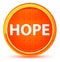 Hope Natural Orange Round Button