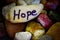 Hope Written  on a Stone