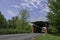 Hopewell Church Covered Bridge in the Spring