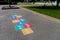 Hopscotch game