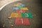 Hopscotch game