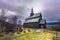 Hore, Norway - May 14, 2017: Hore Stave Church, Norway