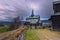 Hore, Norway - May 14, 2017: Hore Stave Church, Norway