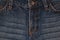 Horisontal denim background, denim textures, blue jeans backgro