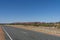 The horizon in the Australian outback you can see the Kings Canyon